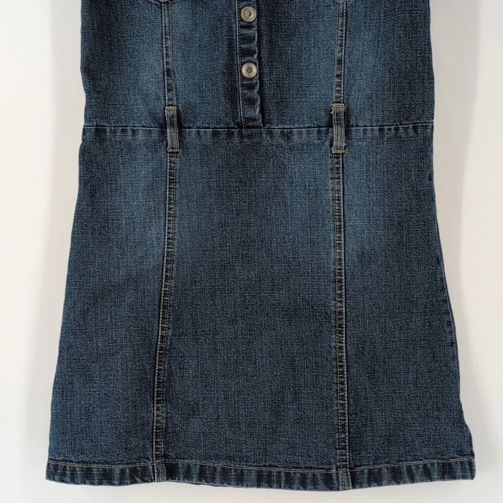 Old Navy Denim Kids Dress size 10 in great condition .